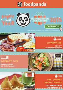 foodpanda monthly e-deal brochure -