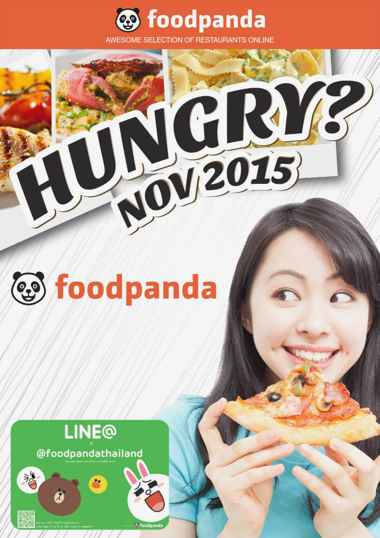 foodpanda monthly e-deal brochure E- DEALS | November 2015