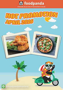 foodpanda Monthly e-deal brochure April 2016