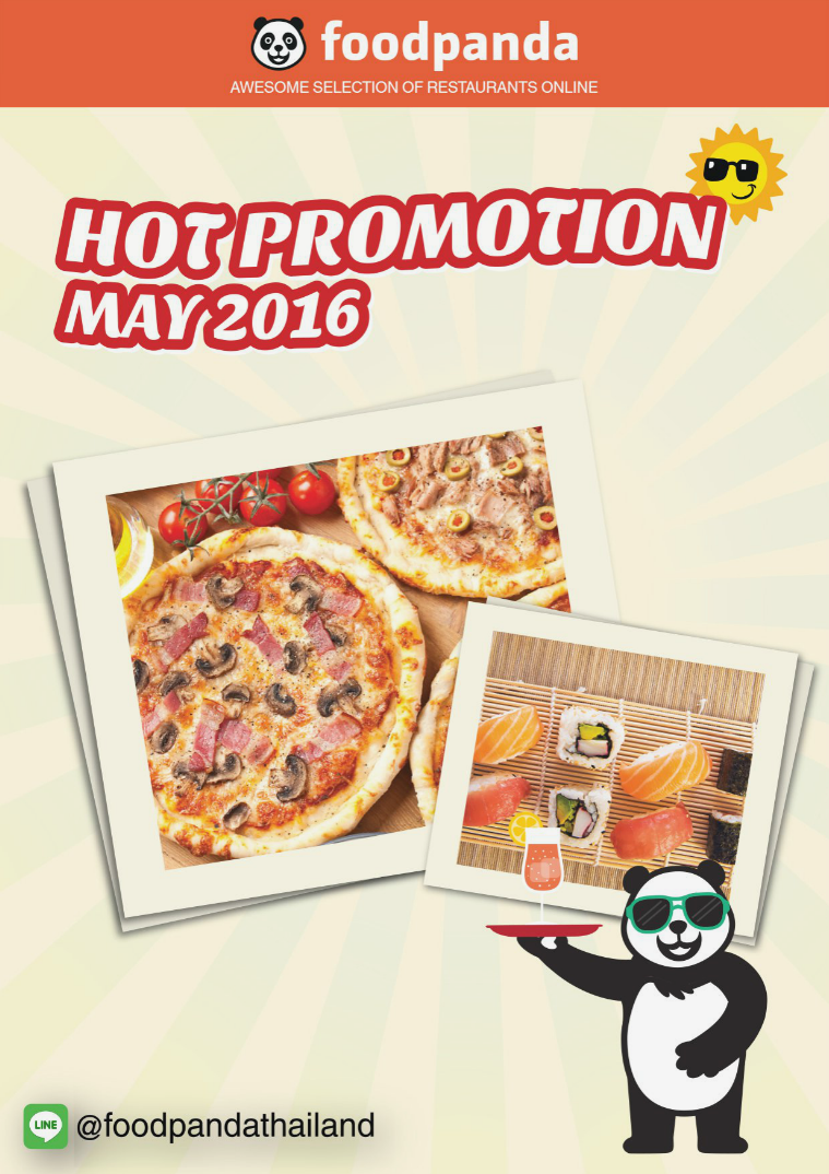 foodpanda Monthly e-deal brochure May2016 E- DEALS | May2016
