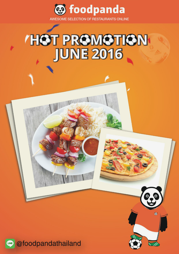 foodpanda Monthly e-deal brochure June2016 E- DEALS | JUNE 2016