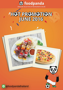 foodpanda Monthly e-deal brochure June2016
