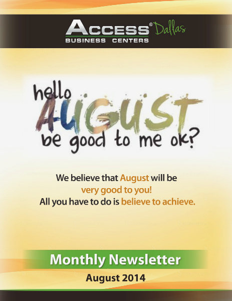 Access Business Centers Magazine August 2014
