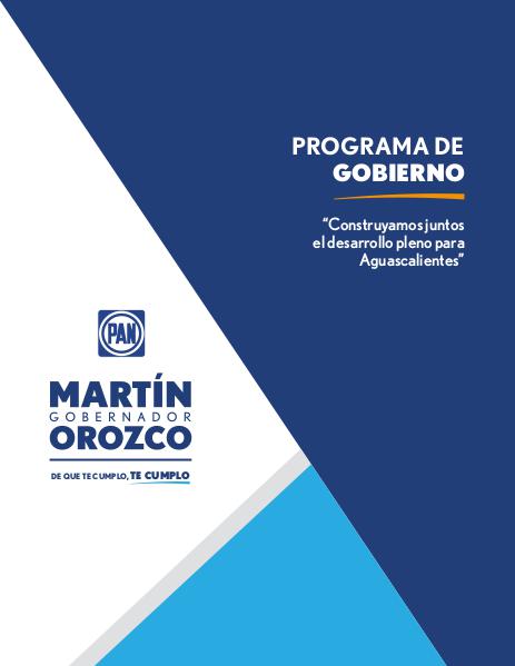 Plan Martín Orozco 2016