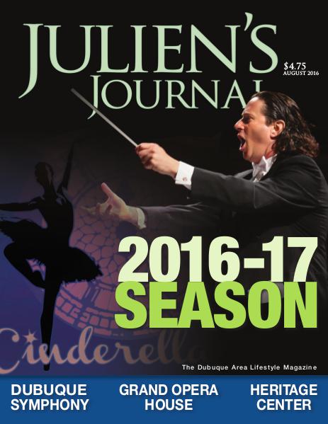 Julien's Journal August 2016 (Volume 41, Number 8)