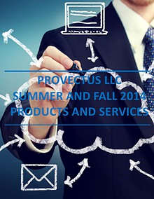 Provectus LLC Summer and Fall Catalog of Services