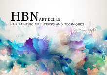 HBN Art Dolls Hair Painting Techniques, Tricks & Tips