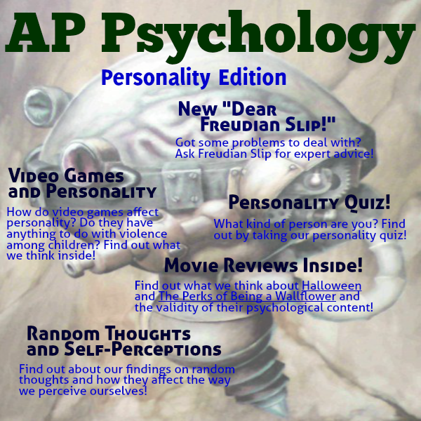 AP Psychologoy Personality