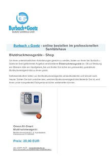 Sanitätshaus Burbach + Goetz
