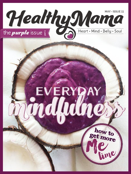 Healthy Mama Magazine Purple Issue - May 2015