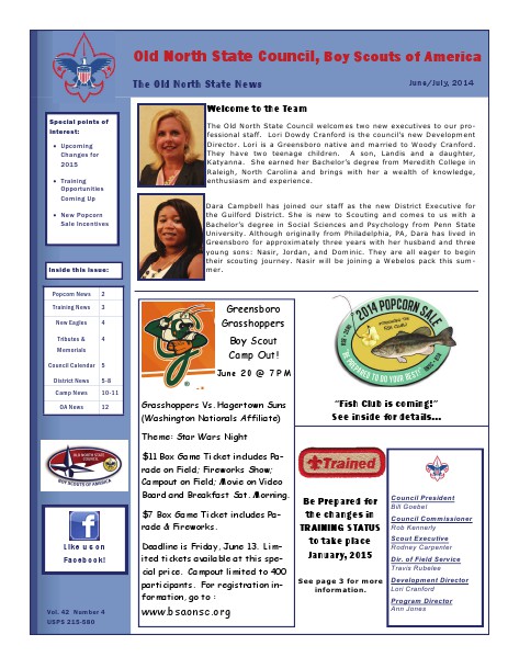 The Old North State News June/July 2014