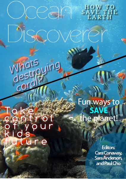 Coral Reef Destruction Magazine June 2014