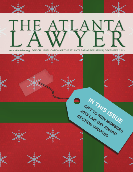 The Atlanta Lawyer December 2013