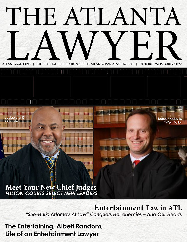 The Atlanta Lawyer October/November 2022 Vol. 21, No. 3