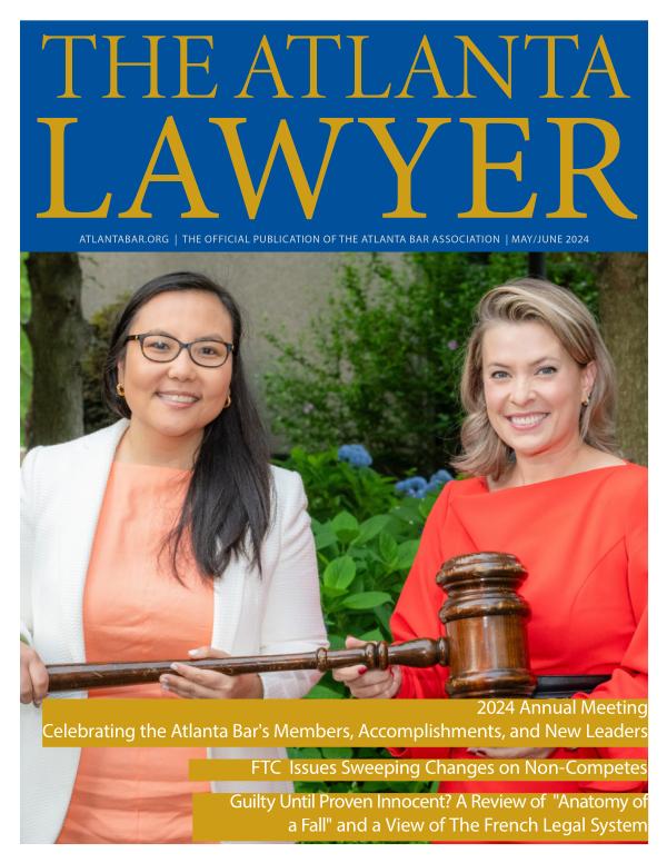 The Atlanta Lawyer May/June issue