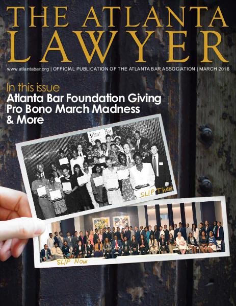 The Atlanta Lawyer March 2016