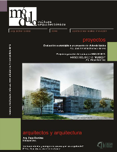 Módulo, cultura arquitectónica. Noviembre 2012.