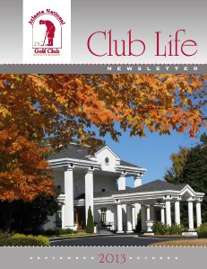 Atlanta National Club Life September/October 2013