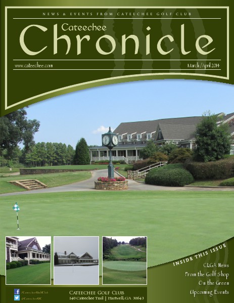 Cateechee Chronicle March - April 2014