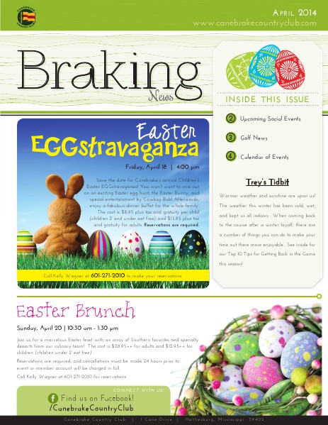 Braking News April 2014