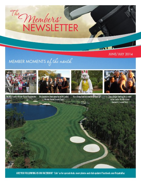 Regatta Bay Club Newsletter June-July 2014