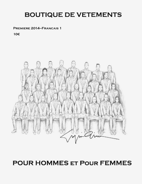 BOUTIQUE DE VETEMENTS - POUR HOMMES et Pour FEMMES Volume 1