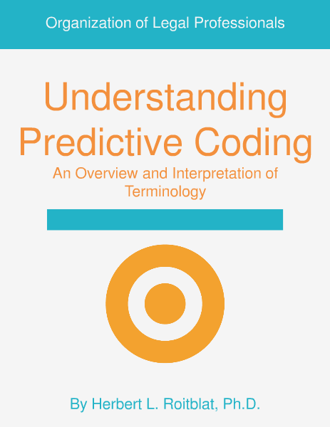 Intro to Predictive Coding: Overview & Interpretation of Terminology June 2014