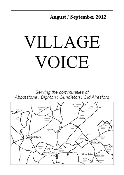 Village Voice August/September 2012