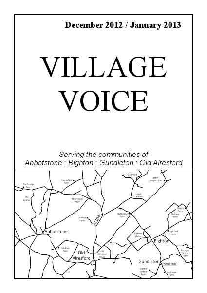 Village Voice December 2012/January 2013