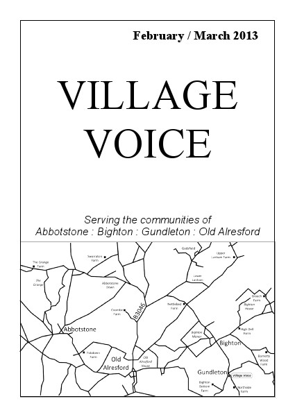 Village Voice February/March 2013