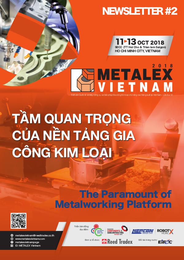 METALEX Vietnam 2018 Newsletter #1 MXV_2018_NEWSLETTER#2_L