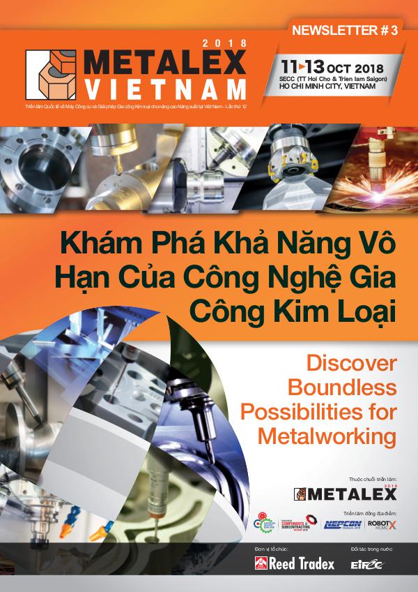 METALEX Vietnam 2018 Newsletter #3 MXV_2018_NEWSLETTER#3_A3_L