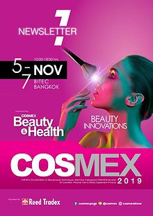 COSMEX 2019 Newsletter#1