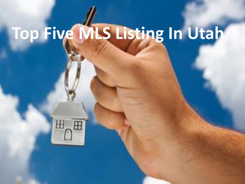 Top Five MLS Listing In Utah Utah
