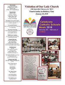 VOL Parish Weekly Bulletin