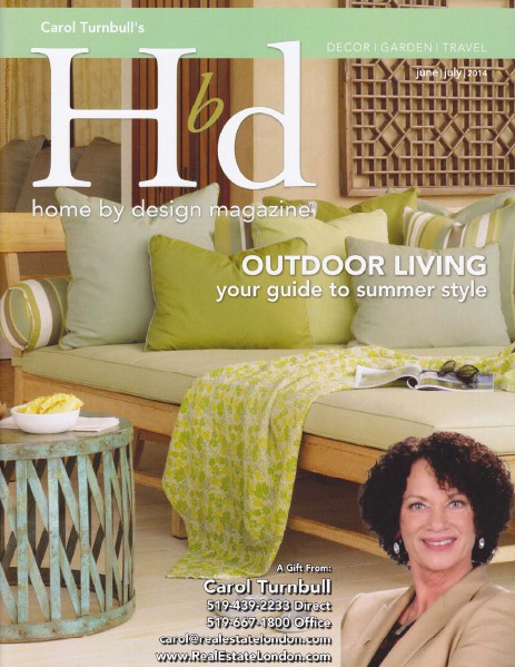 Carol Turnbull's Home by Design June/July 2014