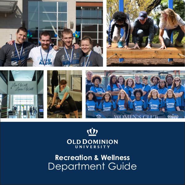 Recreation & Wellness Department Guide Department Guide