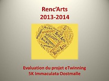 Projet eTwinning Renc`Arts - Evaluation