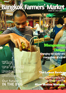 Bangkok Farmers Market Magazine July 2014