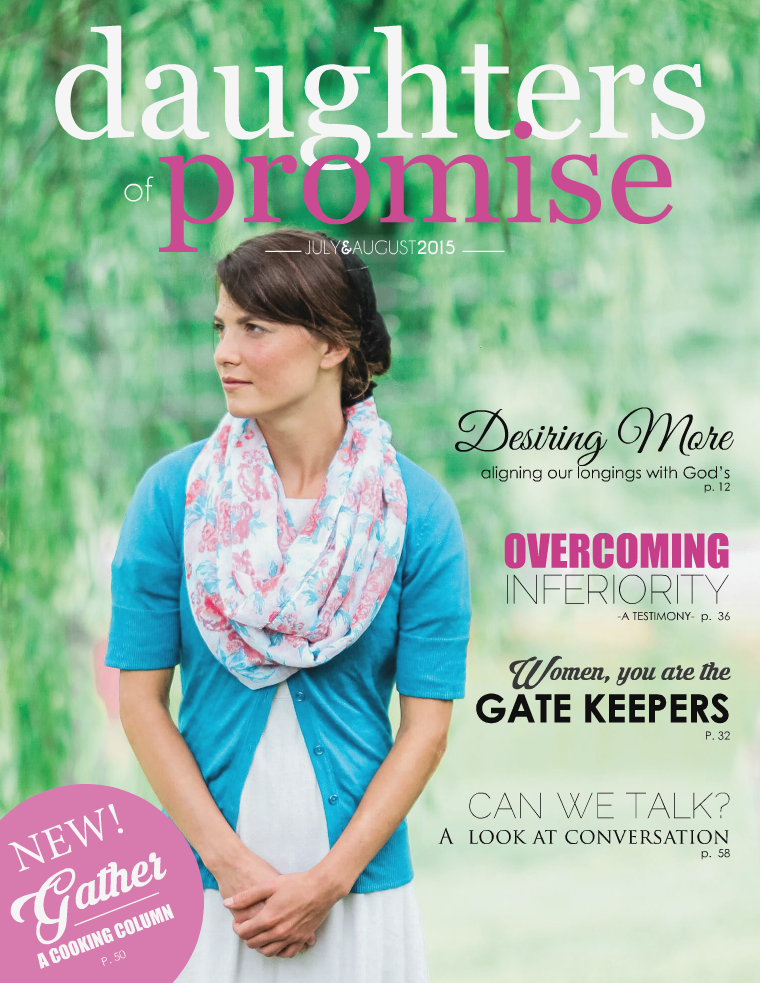 Daughters of Promise July/August 2015