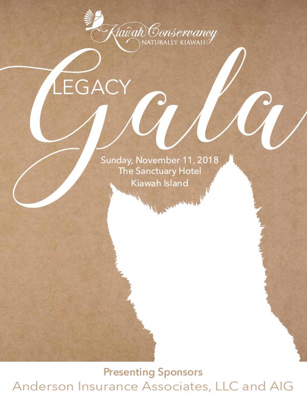 Legacy Gala Program 2018