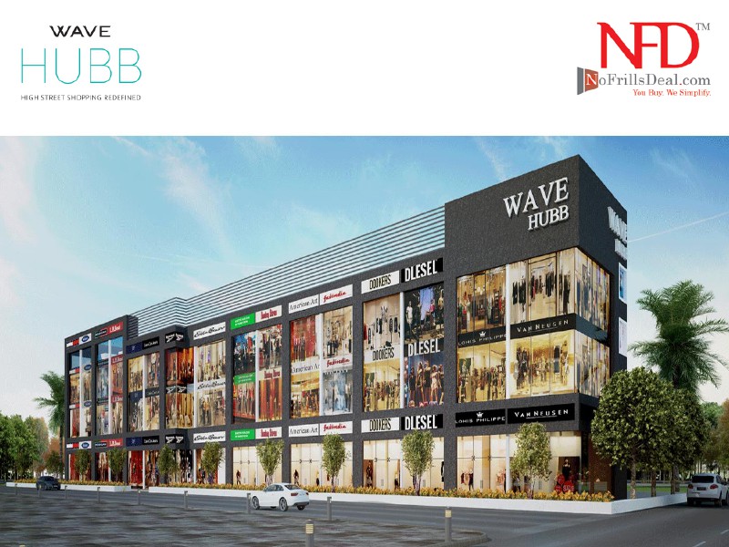 Wave Hubb offer commercial & retail business places Wave hubb Sector 18 Noida