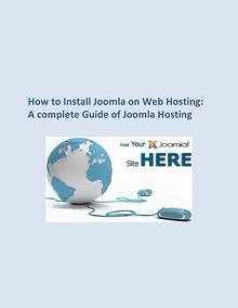 How to Install Joomla on Web Hosting