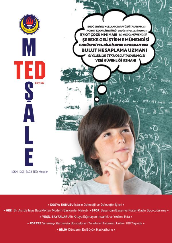 TED Meşale Dergisi 29. Sayı