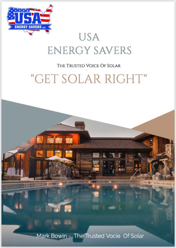 USA Energy Savers USA Energy Savers - Solar Ebook