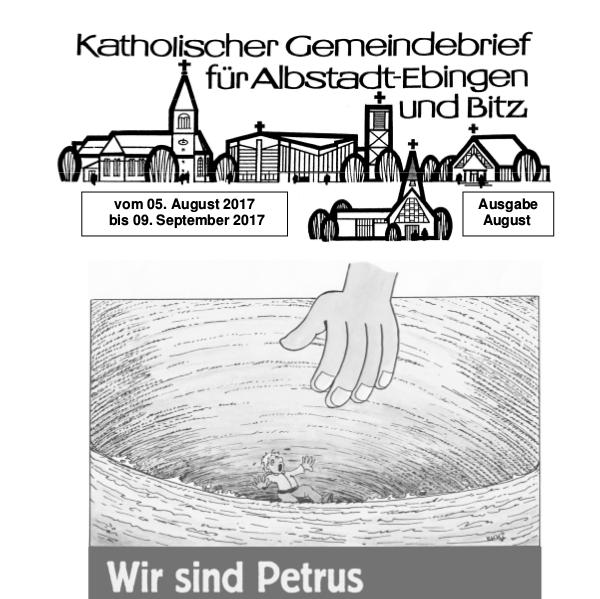 Gemeindeblatt August 2017 Kirchenblatt August 2017
