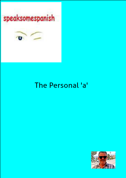 The personal 'a'