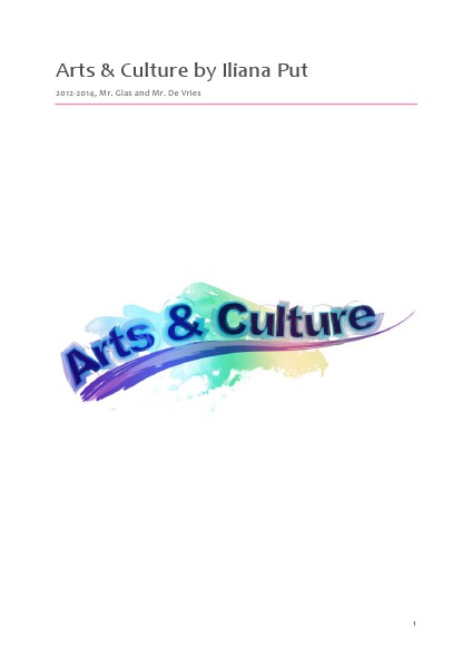 Artfolio Arts & Culture Jun. 2014