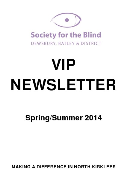 VIP Newsletter Spring/Summer 2014
