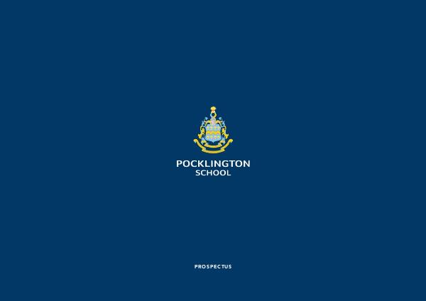 Pocklington School Prospectus Pocklington School Prospectus